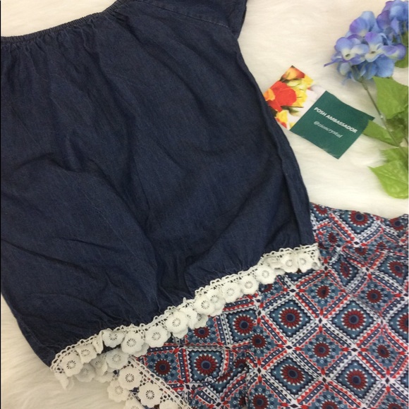 Other - Two piece denim set Sz 10/12